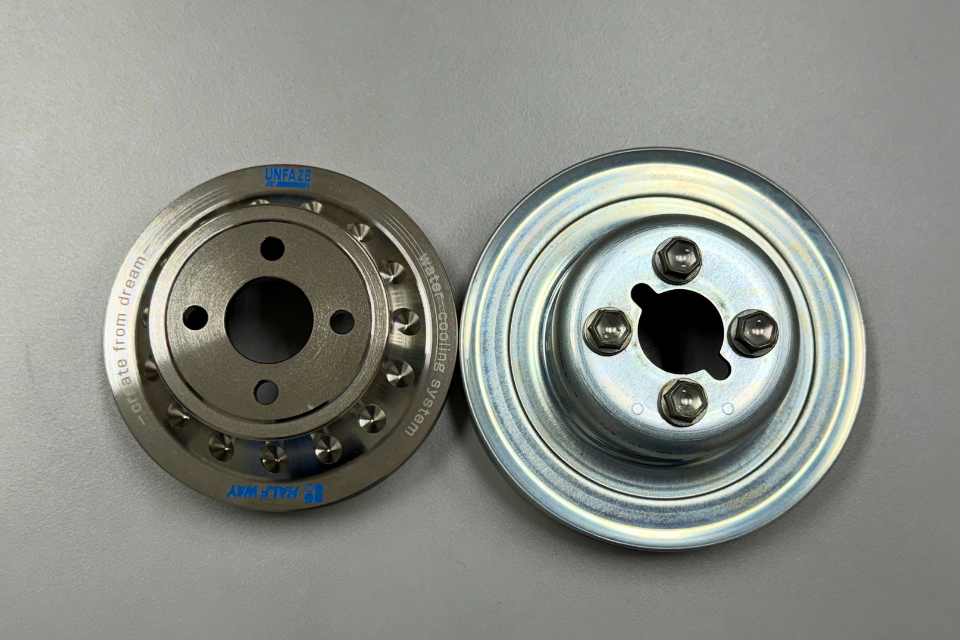 コペン　UNFAZEウォーターポンププーリーキット