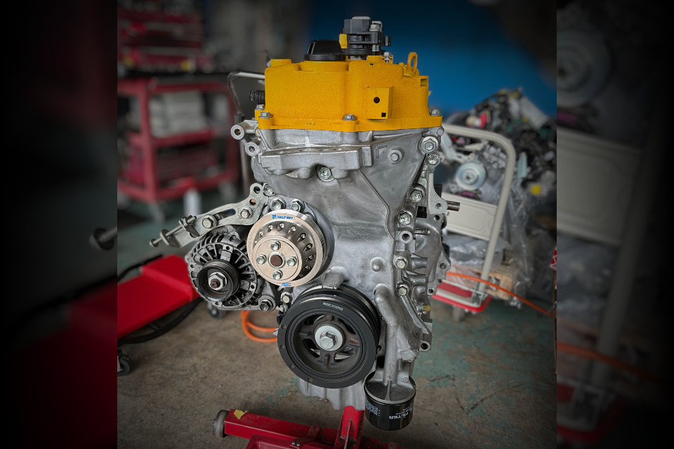 コペン　UNFAZEウォーターポンププーリーキット