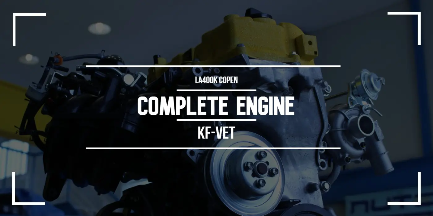 LA400KコペンKF-VETコンプリートエンジン